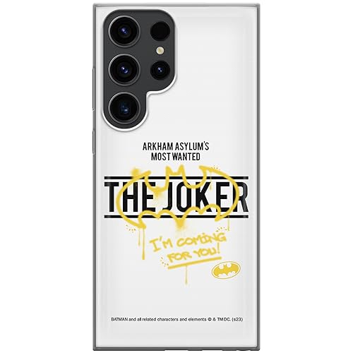 Etui dedykowane do Samsung S23 ULTRA wzór:  Batman i Joker 006 oryginalne i oficjalnie licencjonowane