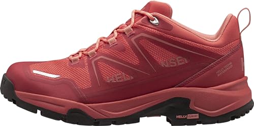 Helly Hansen Damskie buty trekkingowe W Cascade Low Ht, różowe/czerwone maki, rozmiar 4, Zachód słońca różowy mak czerwony, 37 EU