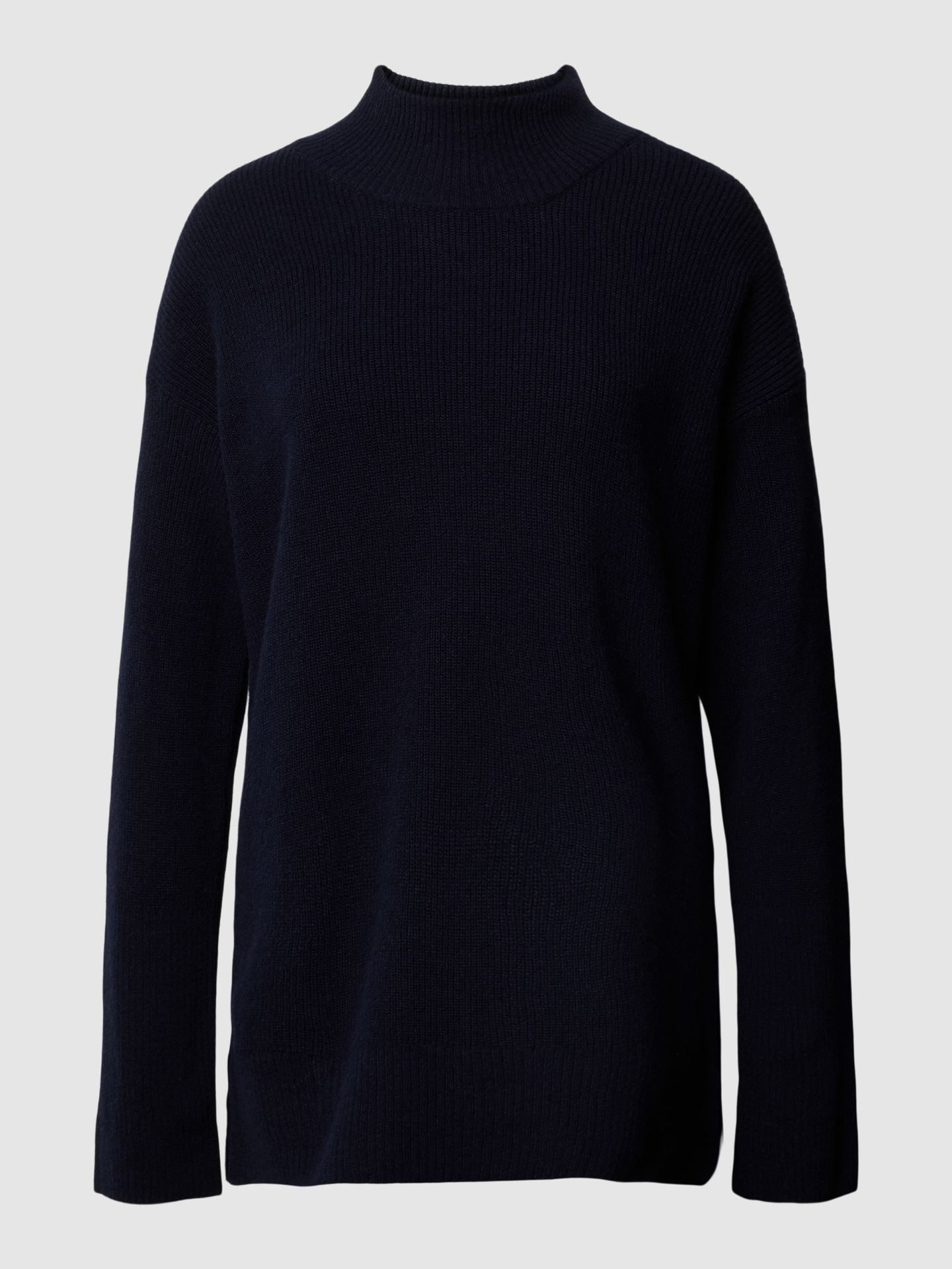 Sweter z dzianiny z golfem