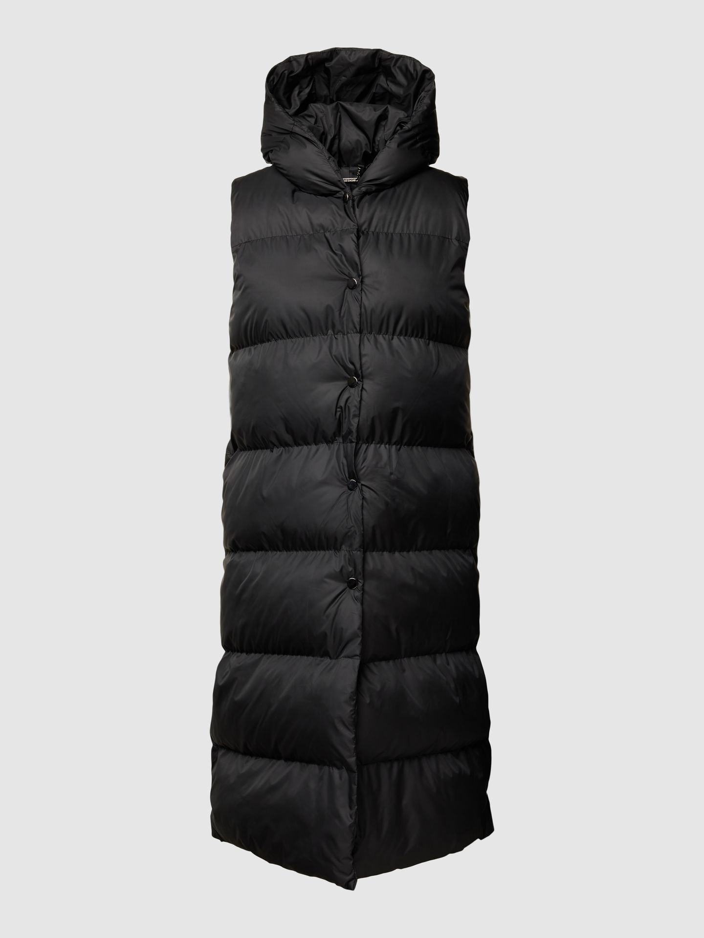 Kamizelka pikowana z kapturem