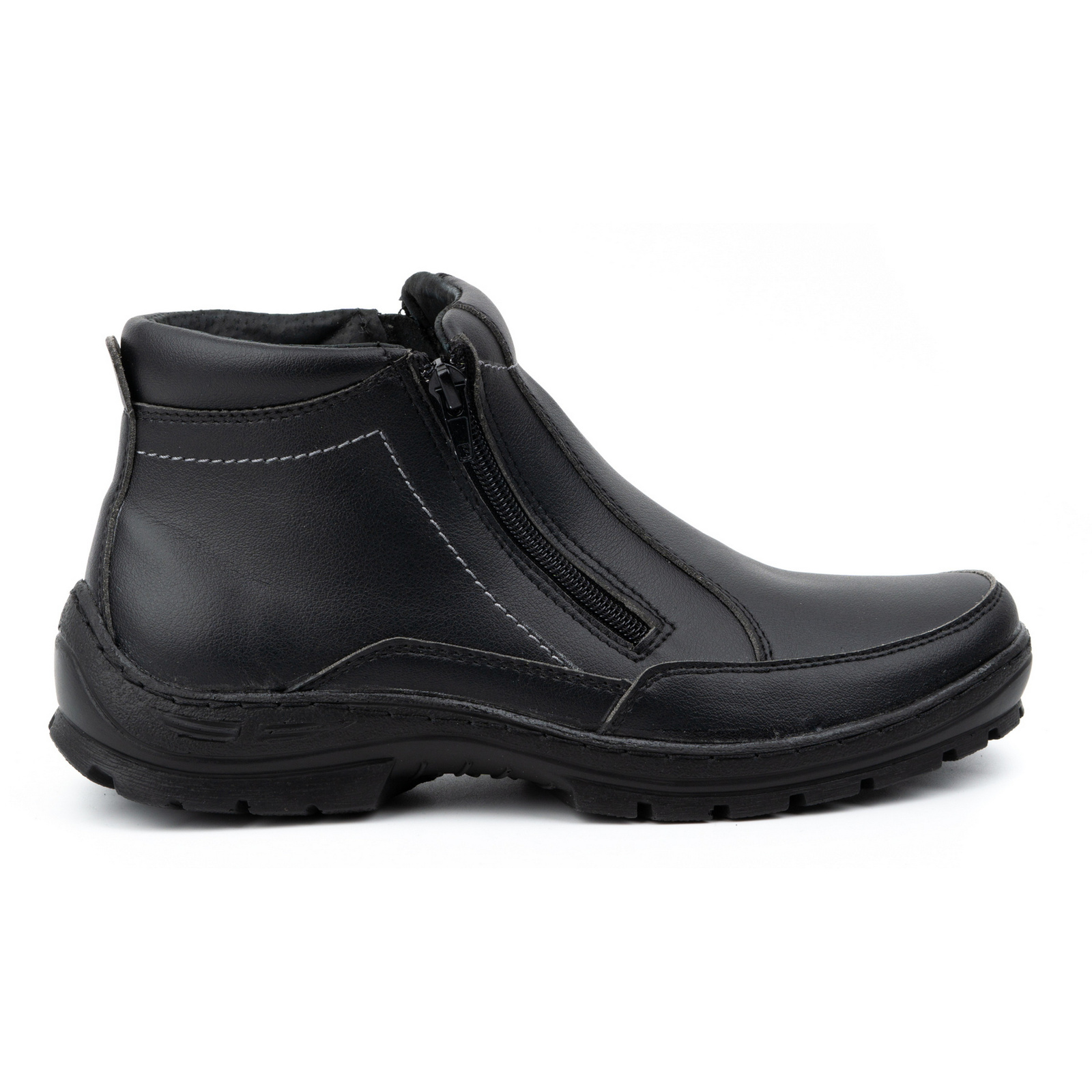 Buty męskie sztyblety zimowe 990CU Czarne - KOMODO