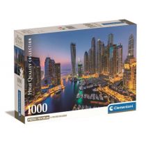 Puzzle 1000 Compact Dubai Clementoni