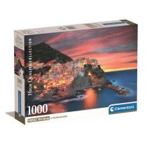 Puzzle 1000 Compact Manarola Clementoni