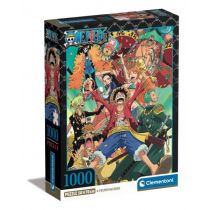 Puzzle 1000 Compact Anime One Piece Clementoni