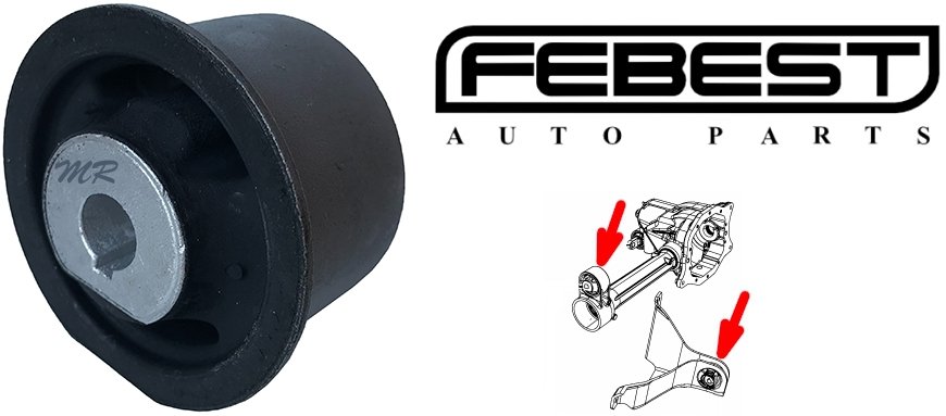 Tuleja mocowania przedniego mostu przednia Jeep Cherokee 2008-2012