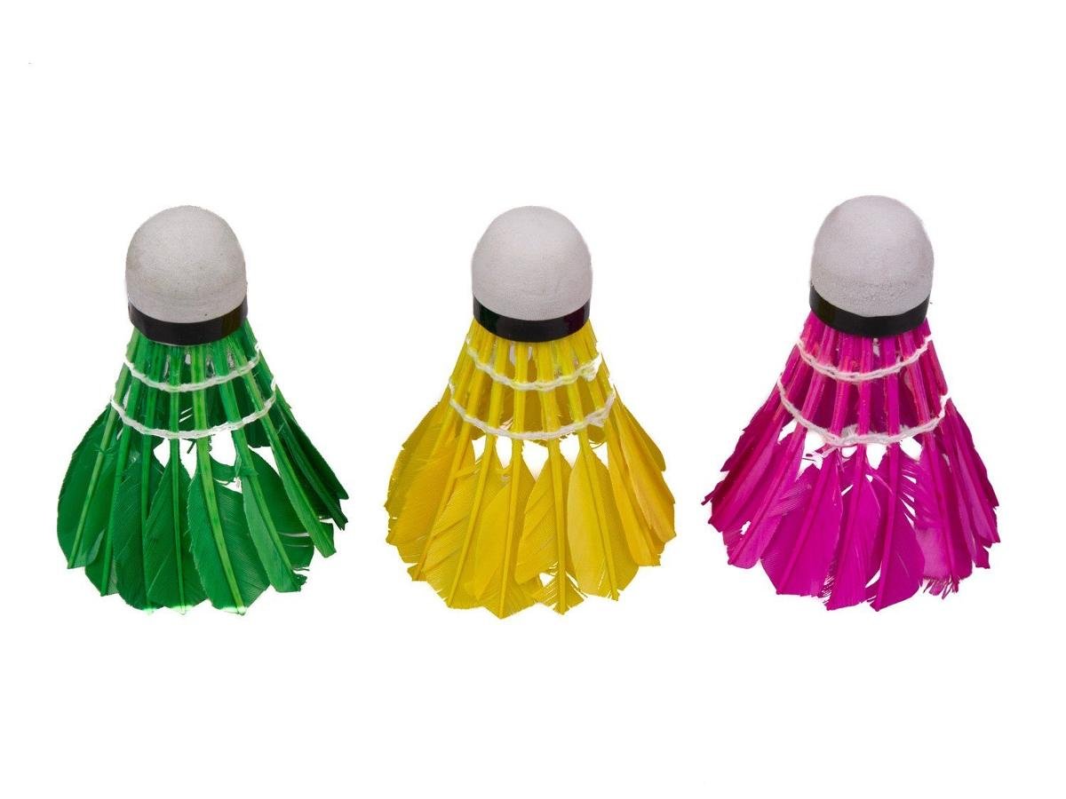 Vivo, Lotki do badmintona, C-200, piórowe, biały, 3 szt.