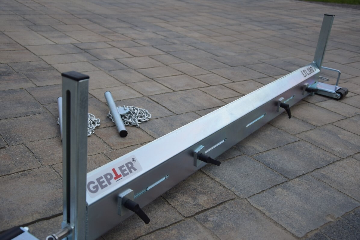 Ręczna listwa zgarniająca Gepter LTL380 (Szerokość robocza 1,5)