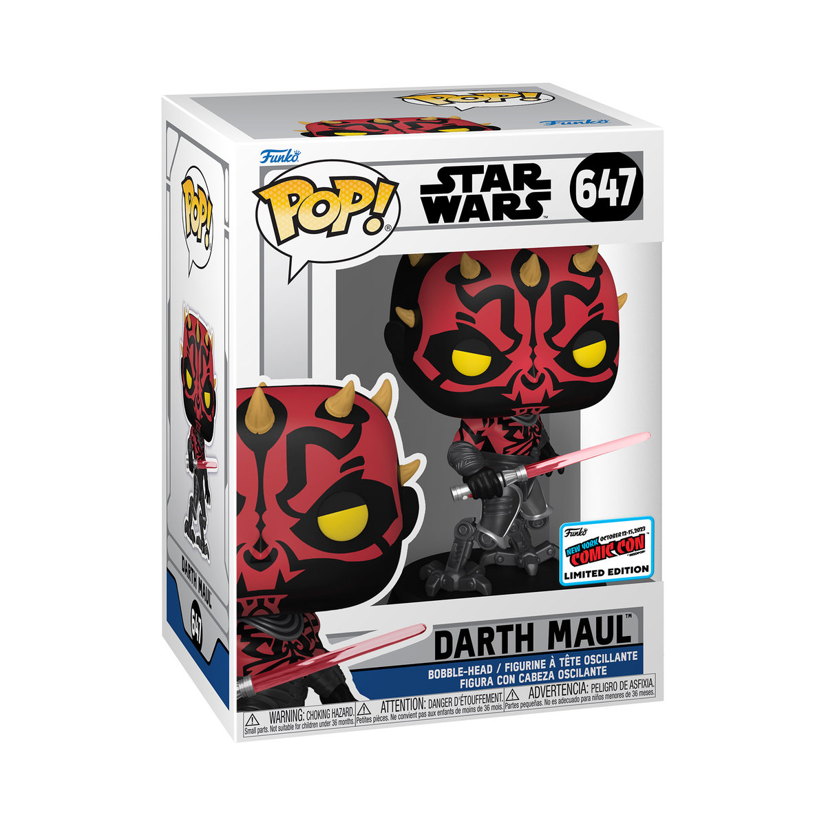 Funko POP! Star Wars, figurka kolekcjonerska, Darth Maul, 647