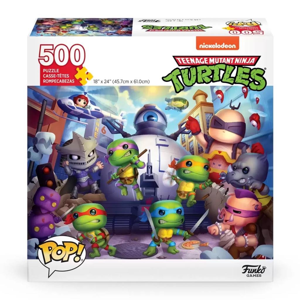 teenage mutant ninja - pop puzzles 500 pcs