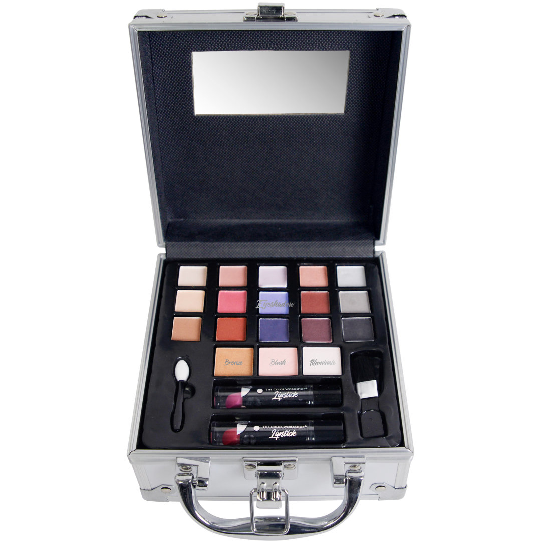 The Color Workshop, Travel in Colour Makeup Case, Zestaw do makijażu