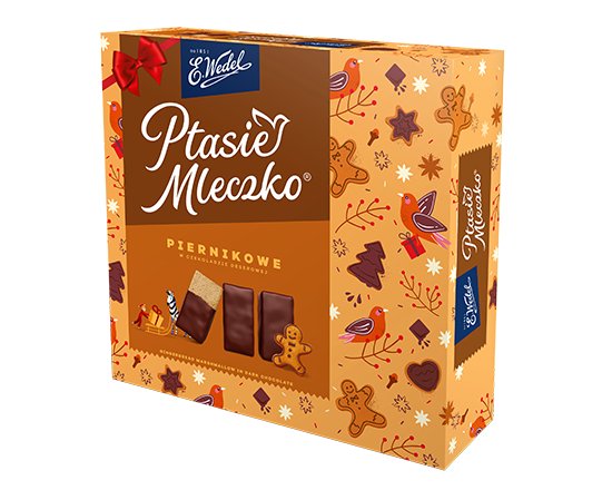 Ptasie Mleczko® Piernikowe - Świąteczne 340 g E.Wedel