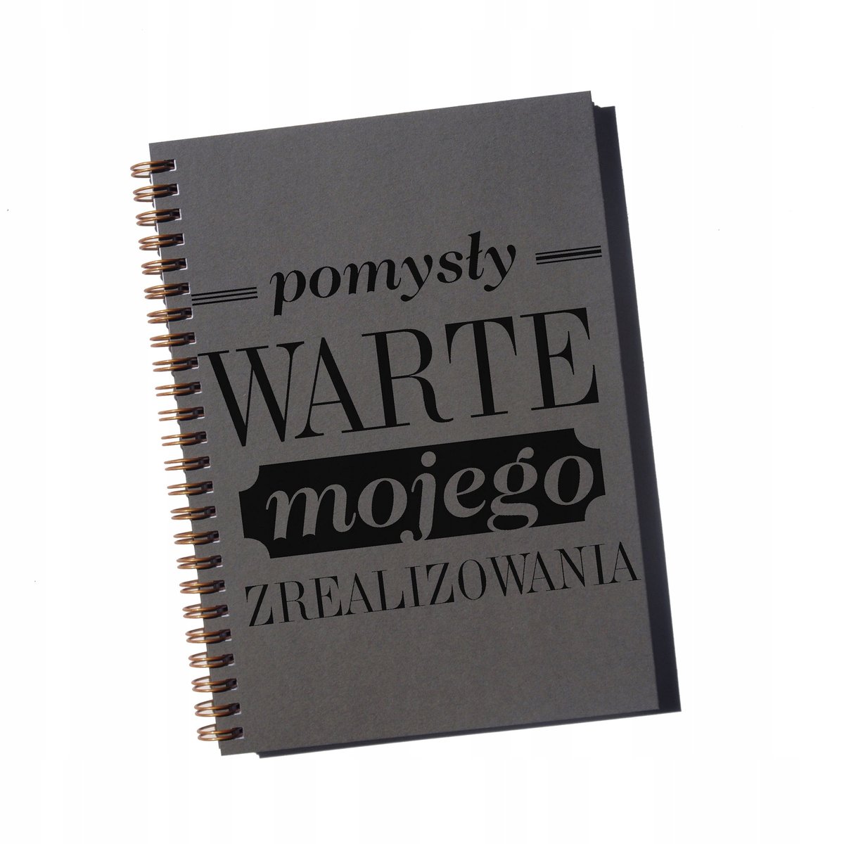 Pomysły warte mojego zrealizowania, notatnik motywacyjny, Sowia Aleja