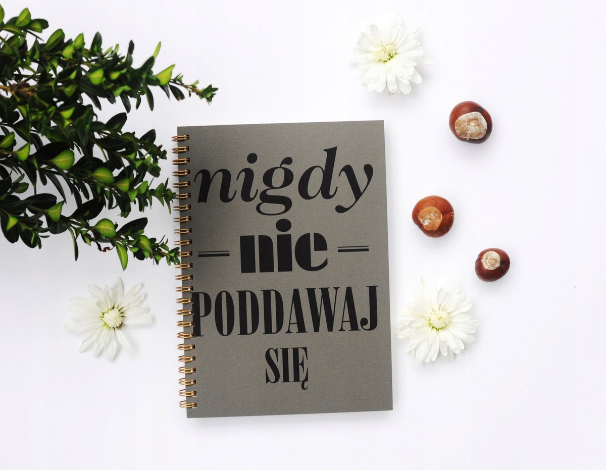 Nigdy nie poddawaj się, notatnik motywacyjny, Sowia Aleja