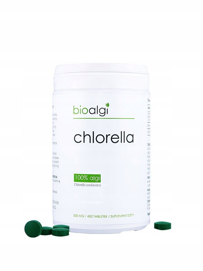 Bioalgi, Chlorella Tabletki, 400 Tab.