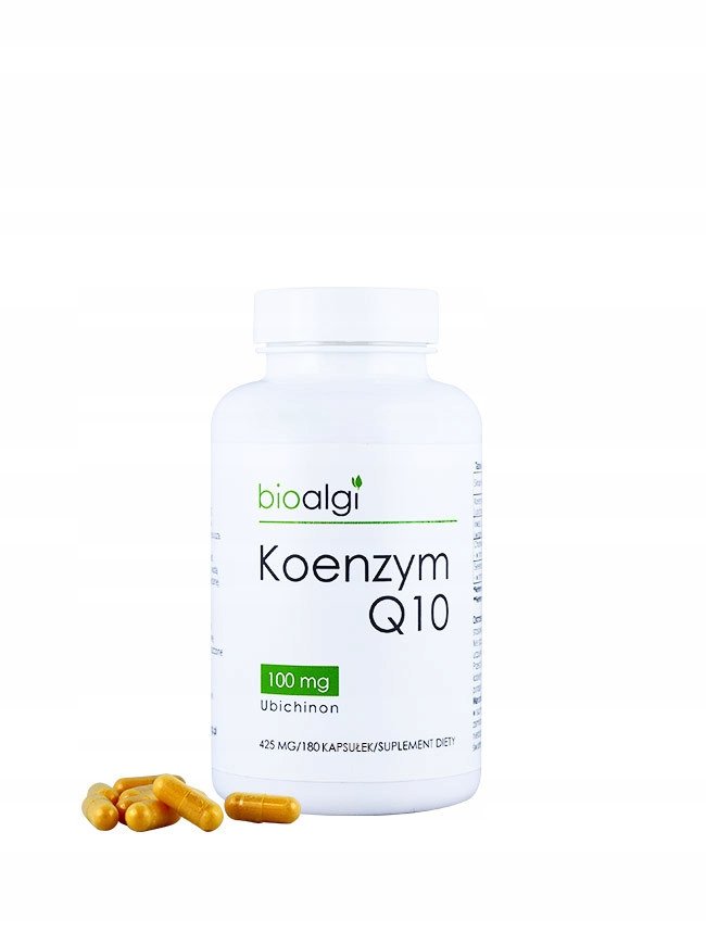 Bioalgi, Koenzym Q10 100 mg, 180 szt.