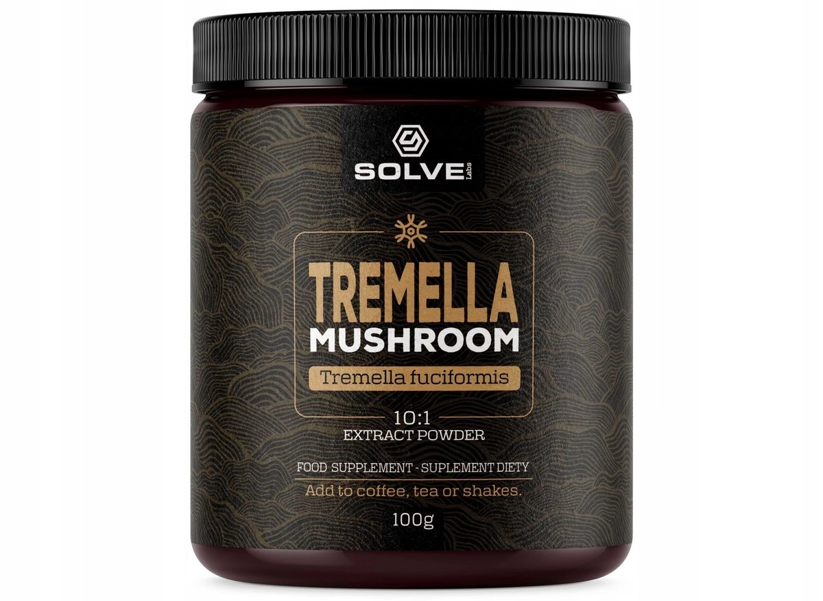 Solve Labs, Grzyb Tremella Mocny Ekstrakt 10:1, 50g