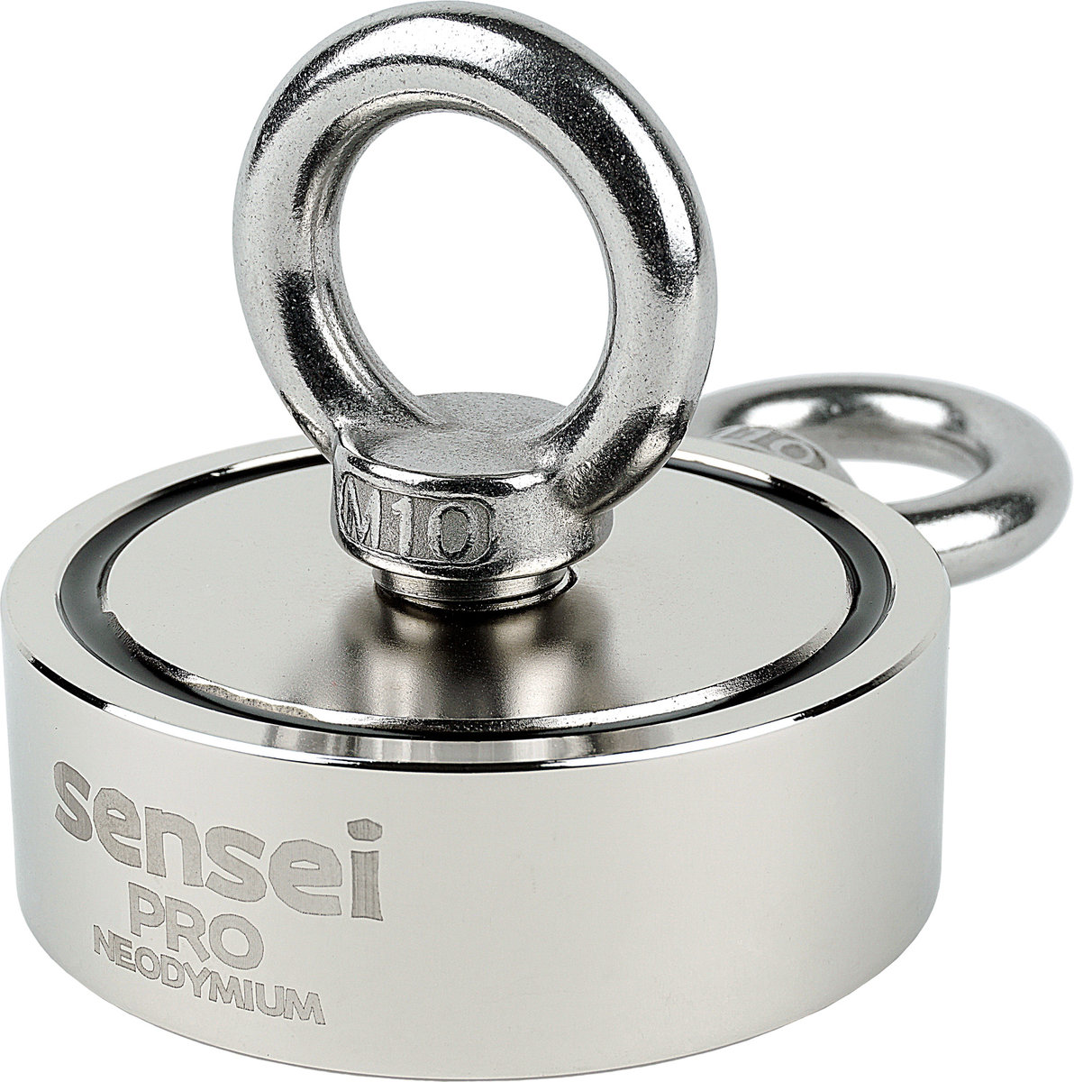 Magnes Neodymowy 2X250=500 Kg Sensei + 2 Uchwyty