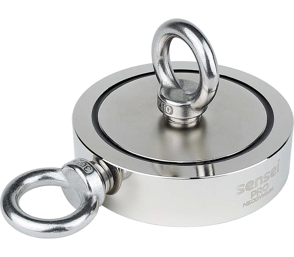 Magnes Neodymowy 2X500=1000 Kg Sensei + 2 Uchwyty