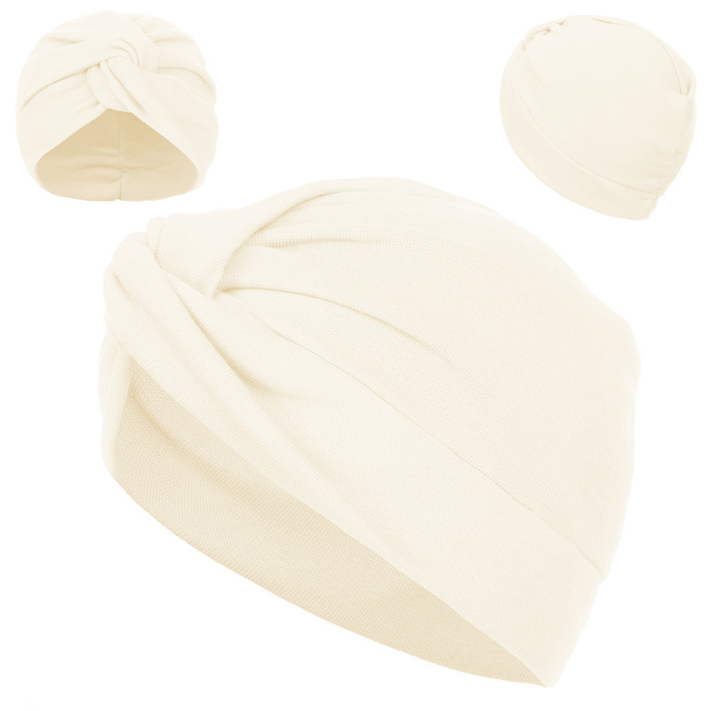TURBAN DAMSKI BAWEŁNIANY GOTOWA CZAPKA NA GŁOWĘ BAWEŁNA TURBANY KOLORY - CZAP-TUR-6