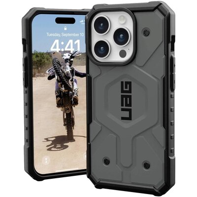UAG Pathfinder Magsafe do iPhone 15 Pro silver