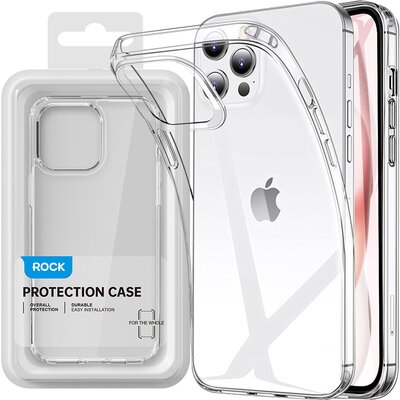 Etui ROCK Pure do Apple iPhone 15 Pro Przezroczysty