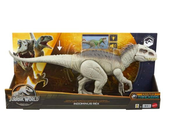 Mattel , Figurka Jurrasic World Dinozaur Indominus Rex Sound Toy