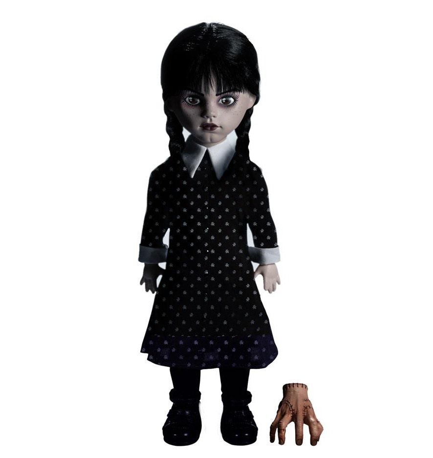 figurka wednesday addams 25cm ruchoma lalka mezcotoys