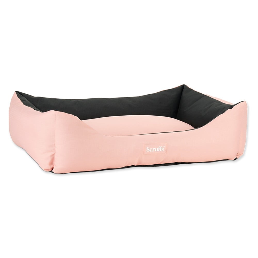 Różowe pluszowe legowisko dla psa 70x90 cm Scruffs Expedition XL – Plaček Pet Products