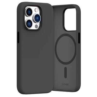 Etui ARAREE Typo Skin M iPhone 15 Pro Czarny