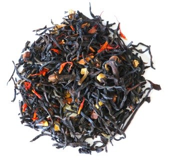 Herbata czarna o smaku królewskie święta 120g najlepsza herbata liściasta sypana w eko opakowaniu