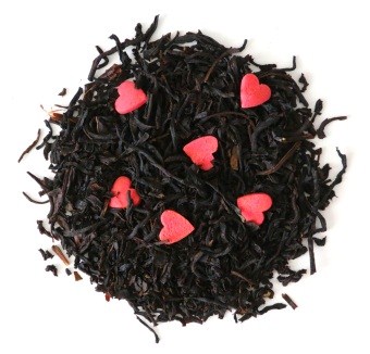 Herbata czarna o smaku czerwone serduszko 120g najlepsza herbata liściasta sypana w eko opakowaniu