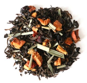 Herbata PuErh o smaku fitness 170g najlepsza herbata sypana w eko opakowaniu