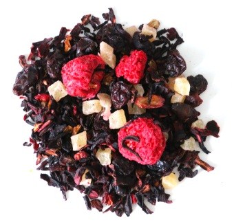 Herbata owocowa o smaku malina 200g najlepsza herbata sypana w eko opakowaniu