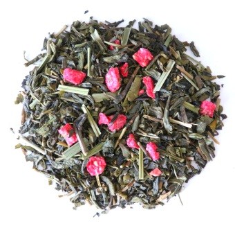 Herbata zielona o smaku cytrynada 120g najlepsza herbata liściasta sypana w eko opakowaniu