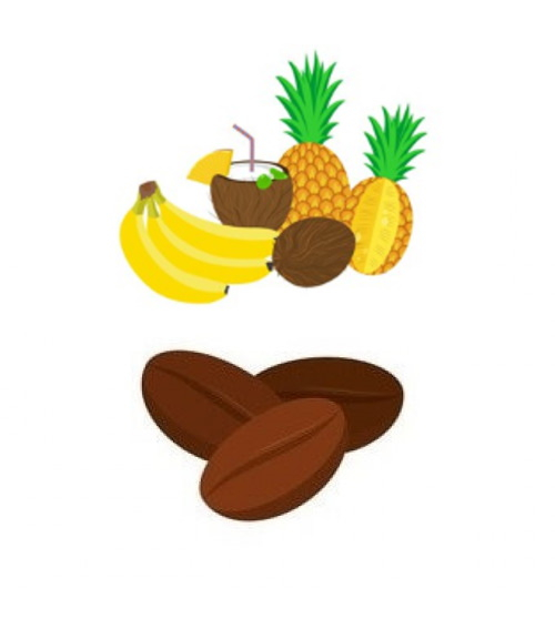 Kawa smakowa aromatyzowana MALIBU mielona 200g EKO ARABICA Cup&You