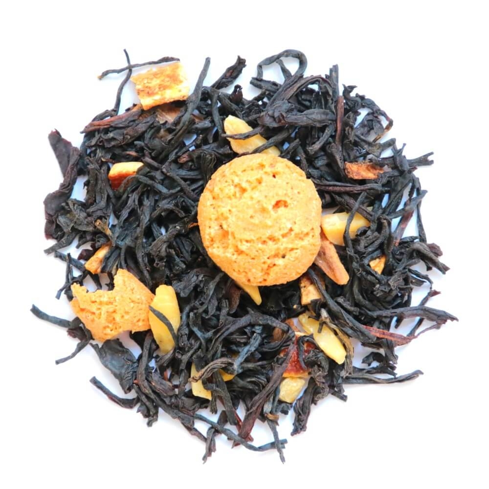 Herbata czarna smakowa włoska robota 140g najlepsza herbata liściasta sypana w eko opakowaniu
