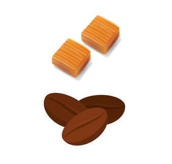 Kawa aromatyzowana o smaku KARMELOWYM mielona 200g ARABIC Cup&You