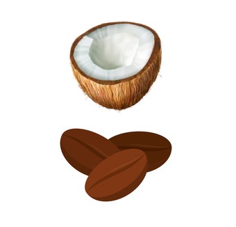 Kawa aromatyzowana o smaku KOKOSOWYM ziarnista 200g ARABICA EKO Cup&You