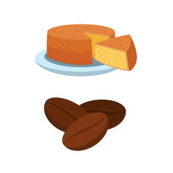 Kawa aromatyzowana świeżo MIELONA PUSZYSTY BISZKOPT 200g ARABICA Cup&You