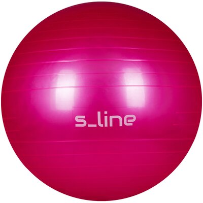 Piłka gimnastyczna S-LINE SA009P Różowy (65 cm)