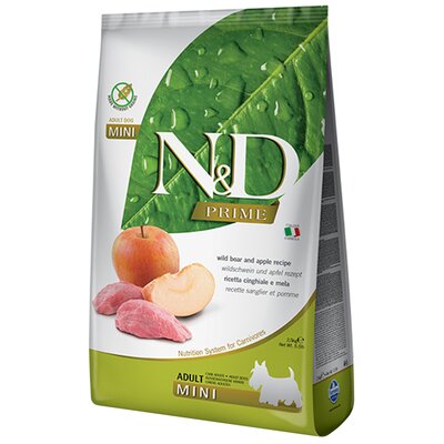 Farmina N&D BOAR&APPLE Adult MINI dog 2,5 kg