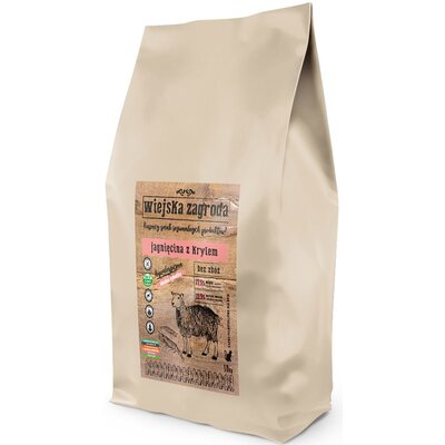 Wiejska Zagroda Cat Jagnięcina z Krylem 10 kg