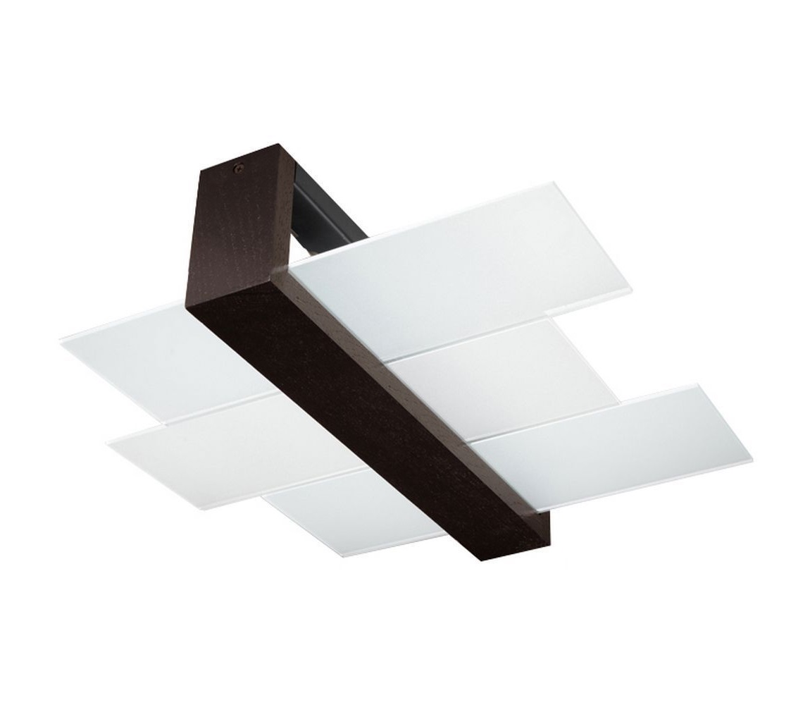 Brilagi - LED Plafon HERA 2xE27/7,5W/230V wenge