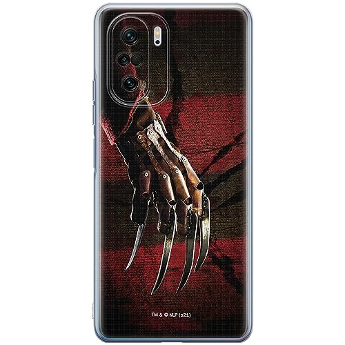 ERT GROUP etui na telefon Xiaomi MI 11i/ REDMI K40/K40 PRO/POCO F3/ F3 PRO, case oryginalny i oficjalnie licencjonowany przez Horror, wzór Nightmare of Elm Street 002, plecki z TPU