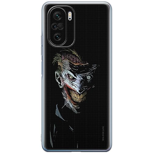 ERT GROUP etui na telefon Xiaomi MI 11i/ REDMI K40/K40 PRO/POCO F3/ F3 PRO, case oryginalny i oficjalnie licencjonowany przez DC, wzór Joker 011, optymalnie dopasowane, plecki z TPU