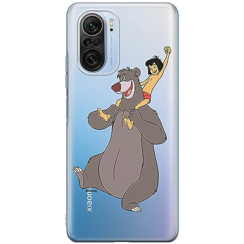 ERT GROUP etui na telefon Xiaomi MI 11i/ REDMI K40/K40 PRO/POCO F3/ F3 PRO, case oryginalny i oficjalnie licencjonowany przez Disney, wzór Jungle Book 002, plecki z TPU częściowo przeźroczyste