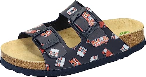 Dr. Brinkmann Chłopięce 500037-05 płaskie kapcie, niebieski, 34 EU
