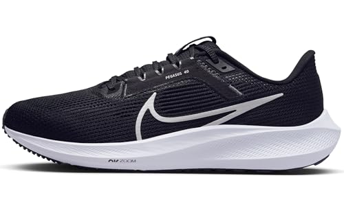 Nike Air Zoom Pegasus 40, Męskie trampki, Black/White-Iron Grey, 39 EU, Black White Iron Grey, 39 EU