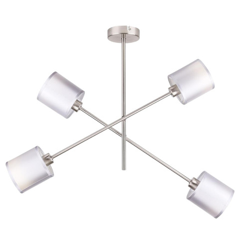 Biała lampa wisząca - 3X K249 A5-A63