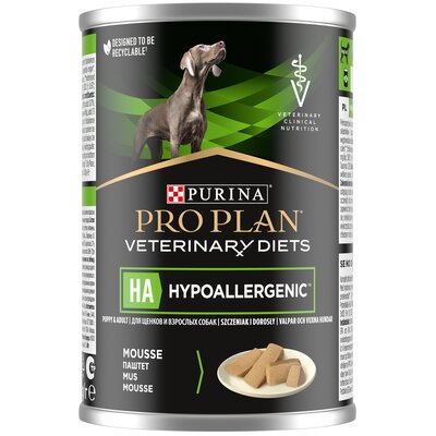 Purina Pro Plan VETERINARY DIETS HA Hypoallergenic mokra karma dla psa puszka 400g